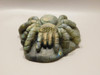 Spider Tarantula Figurine Labradorite Gemstone 4.8 inch Carving #O211