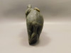 Elephant Figurine Labradorite 4 inch Carved Stone Animal #O152