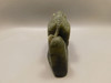 Rhinoceros Figurine Labradorite Carved Stone Animal #O117