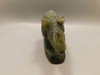 Rhinoceros Figurine Labradorite Carved Stone Animal #O117