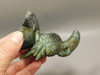 Toucan Bird Figurine Labradorite Animal Carved Stone Totem #O358