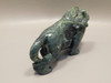 Lion Figurine Carving Kabamba Jasper 4 Inch Stone Animal #O44