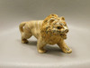 Lion Figurine Carving Kalahari Jasper 4 Inch Stone Animal #O3