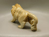 Lion Figurine Carving Kalahari Jasper 4 Inch Stone Animal #O3