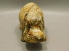 Hippopotamus Figurine Kalahari Jasper Animal Carving #O383