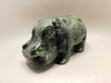 Hippopotamus Stone Figurine Kabamba Jasper Animal Carving #O14