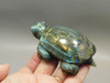 Turtle Figurine Labradorite Carved 3.6 inch Gemstone Carving #O32