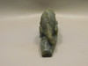 Chameleon Lizard Figurine Labradorite  Stone Animal Carving #O214