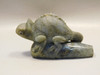 Chameleon Lizard Figurine Labradorite  Stone Animal Carving #O214