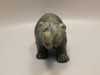 Bear Figurine Labradorite 3.5 inch Animal Fetish Stone Carving #O57