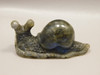 Snail Figurine Labradorite Carved Slug Gemstone Fetish #O291