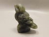 Bird Figurine Labradorite Hand Carved 2.5 inch Gemstone Animal Fetish #O1