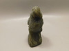Bird Figurine Labradorite Hand Carved 2.5 inch Gemstone Animal Fetish #O1