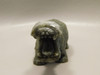 Hippopotamus Figurine Labradorite Carved 3.25 inch Stone Animal #O11