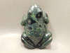 Frog Figurine Kabamba Jasper 3.2 inch Gemstone Animal Carving #O2