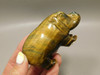 Hippopotamus Figurine Tiger-eye 3 inch Animal Carving #O504