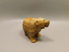 Bear Figurine Stone Animal Carving Kalahari Jasper 2.8 inch #O87