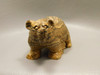 Bear Figurine Stone Animal Carving Kalahari Jasper 3.2 inch #O80