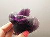 Rabbit Figurine Gemstone Animal Carving Purple Fluorite #O461