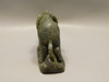 Elephant Carving Figurine Labradorite Carved Stone Animal #O446
