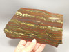 Tiger Iron Rough Rock Lapidary Stone Slab Cabbing #O2