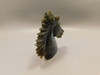 Horse Head Figurine Labradorite Stone Animal 3 inch Carving #O222