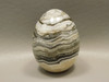 Spirit Stone Egg Yavapai Travertine 2.4 inch Carved Rock Arizona #O2