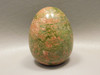 Unakite Egg Shaped 2 inch Pink and Green Stone  Polished Rock #O2