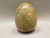 Unakite Egg Shaped 2 inch Pink and Green Stone  Polished Rock #O2