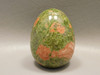 Unakite Egg Shaped 2 inch Pink and Green Stone  Polished Rock #O3