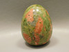 Unakite Egg Shaped 2 inch Pink and Green Stone  Polished Rock #O3