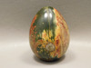 Cherry Creek Jasper Egg 2 inch Rock Mineral Red Creek Stone #O4