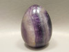 Fluorite Crystal Egg 2 inch Mineral Purple Stone 50 mm #O2