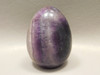 Fluorite Crystal Egg 2 inch Mineral Purple Stone 50 mm #O2