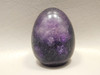 Fluorite Crystal Egg 2 inch Mineral Purple Stone 50 mm #O4