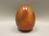 Carnelian Agate Egg Shaped Stone Carving 2 inch Orange Gemstone #O1