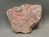 Rhodochrosite Polished Stone Slab Pink Rock Argentina #O10