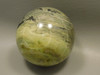 Serpentine Stone Sphere  3.25 inch Arizona Rock Mineral Ball #O2