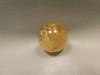 Honey Calcite Stone 1.6 inch Sphere Rock 40 mm Crystal Ball #O7