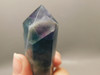 Fluorite Crystal Point 3.65 inch Polished Gemstone Tower #O2