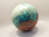 Chrysocolla Cuprite Sonora Sunset Stone Sphere 4.5 inch Rock #O100