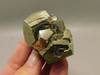 Pyrite Crystal Natural Small Mineral Specimen Cubes Fools Gold Peru #O1