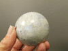 Moonstone Sphere 2 inch Polished Rock Rainbow Gemstone India #O12