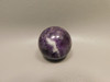 Chevron Amethyst Sphere 1.5 inch Purple Gemstone 40 mm #O7