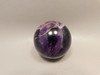 Chevron Amethyst Sphere 2 inch Purple Gemstone 50 mm #O13