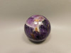 Chevron Amethyst Sphere 2 inch Purple Gemstone 50 mm #O13