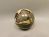 Septarian Nodule Stone 2.25 inch Sphere Ball Polished Rock Utah #O5