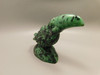 Toucan Bird Figurine Ruby and Zoisite Hand Carved Stone Carving #O362