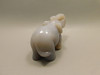 Elephant Figurine Agate 3 inch Animal Gemstone Carving #O2