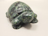 Turtle Figurine Green Kabamba Jasper  3 inch Animal Carving #O8